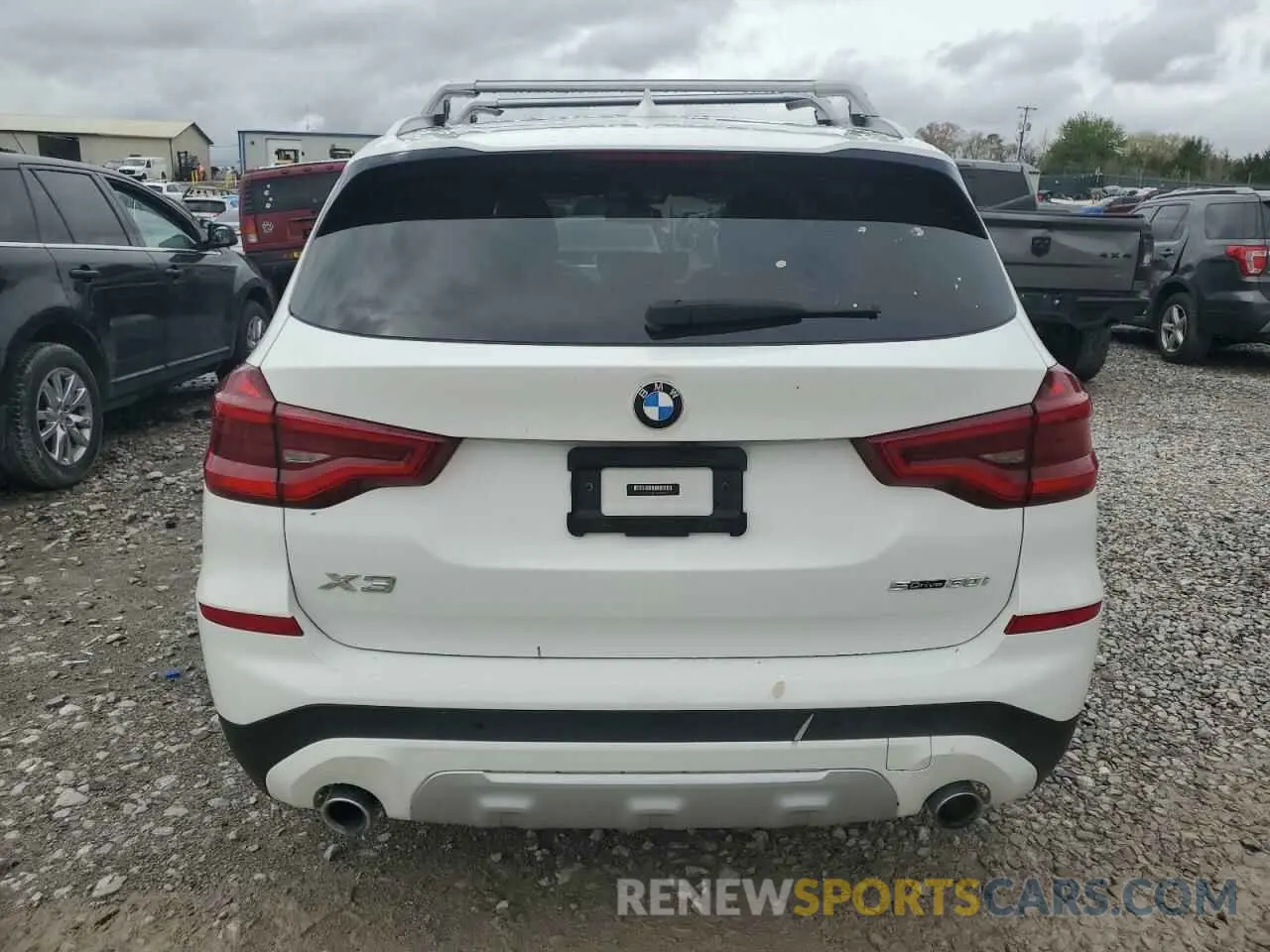 6 Фотография поврежденного автомобиля 5UXTY3C06L9D47384 BMW X3 2020