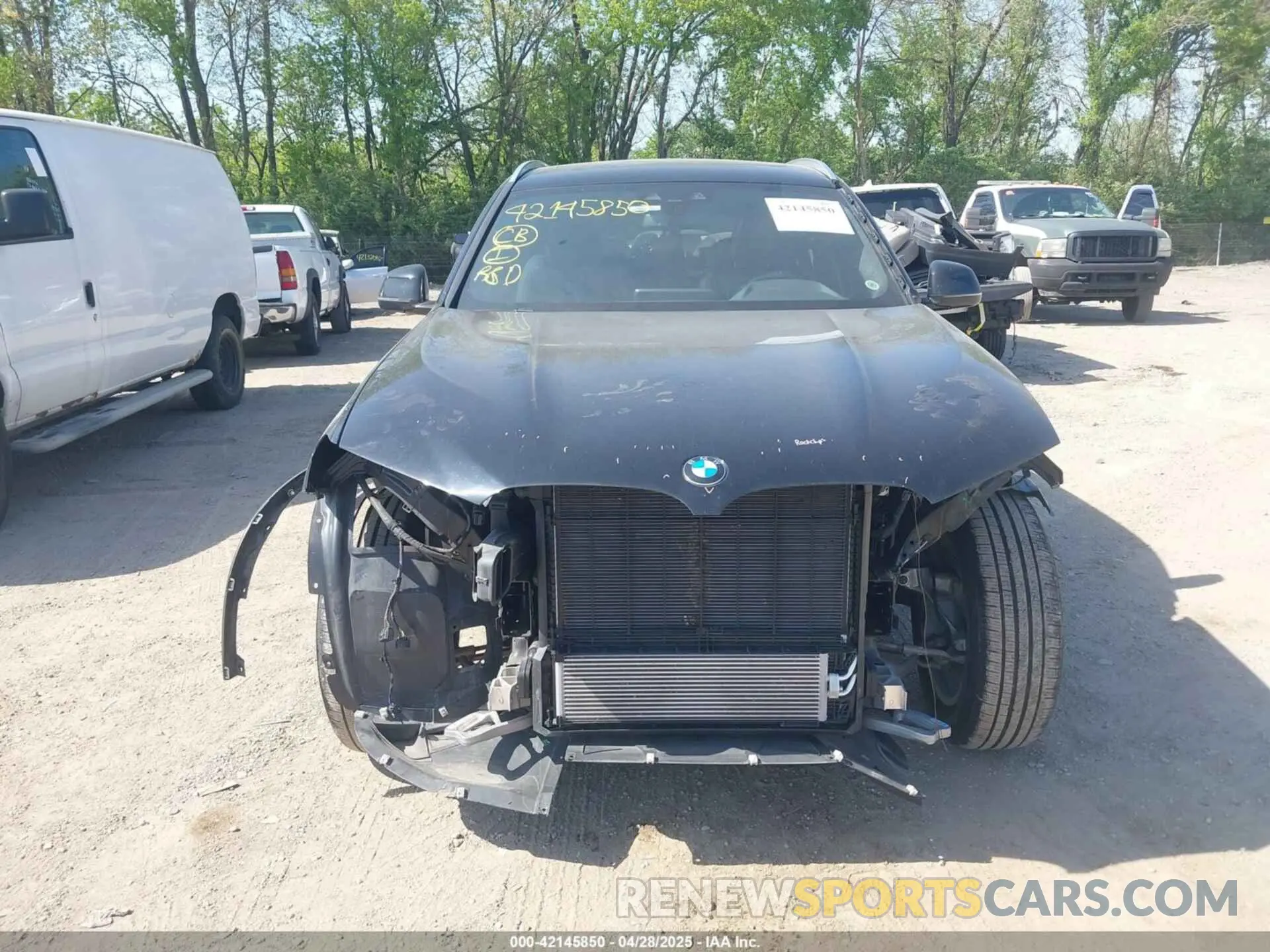 13 Фотография поврежденного автомобиля 5UXTY3C06LLU69498 BMW X3 2020