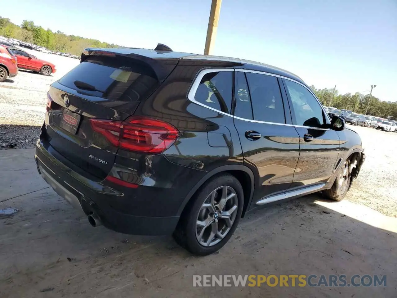 3 Photograph of a damaged car 5UXTY3C06LLU71090 BMW X3 2020