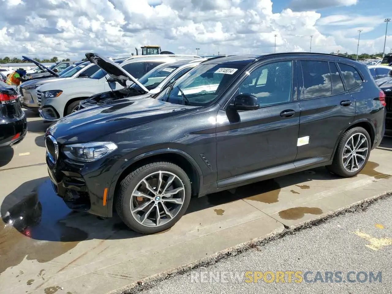 1 Фотография поврежденного автомобиля 5UXTY3C07L9B50465 BMW X3 2020