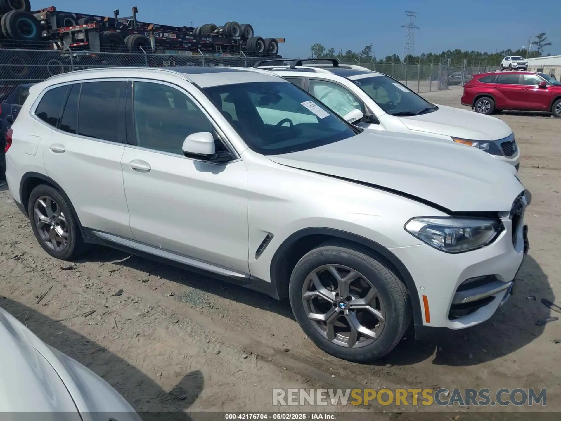 13 Photograph of a damaged car 5UXTY3C07L9D60449 BMW X3 2020