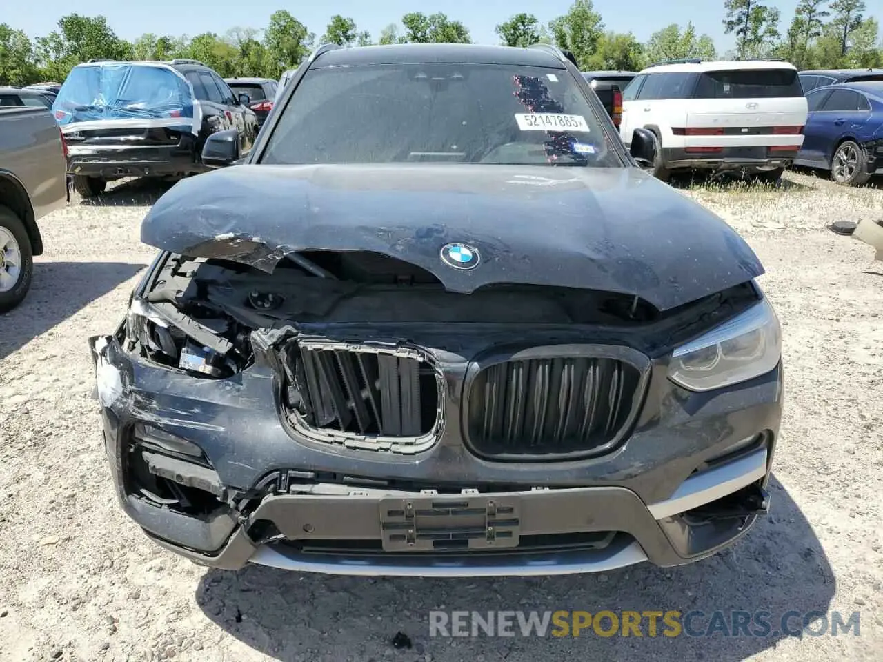 5 Photograph of a damaged car 5UXTY3C08L9B57764 BMW X3 2020