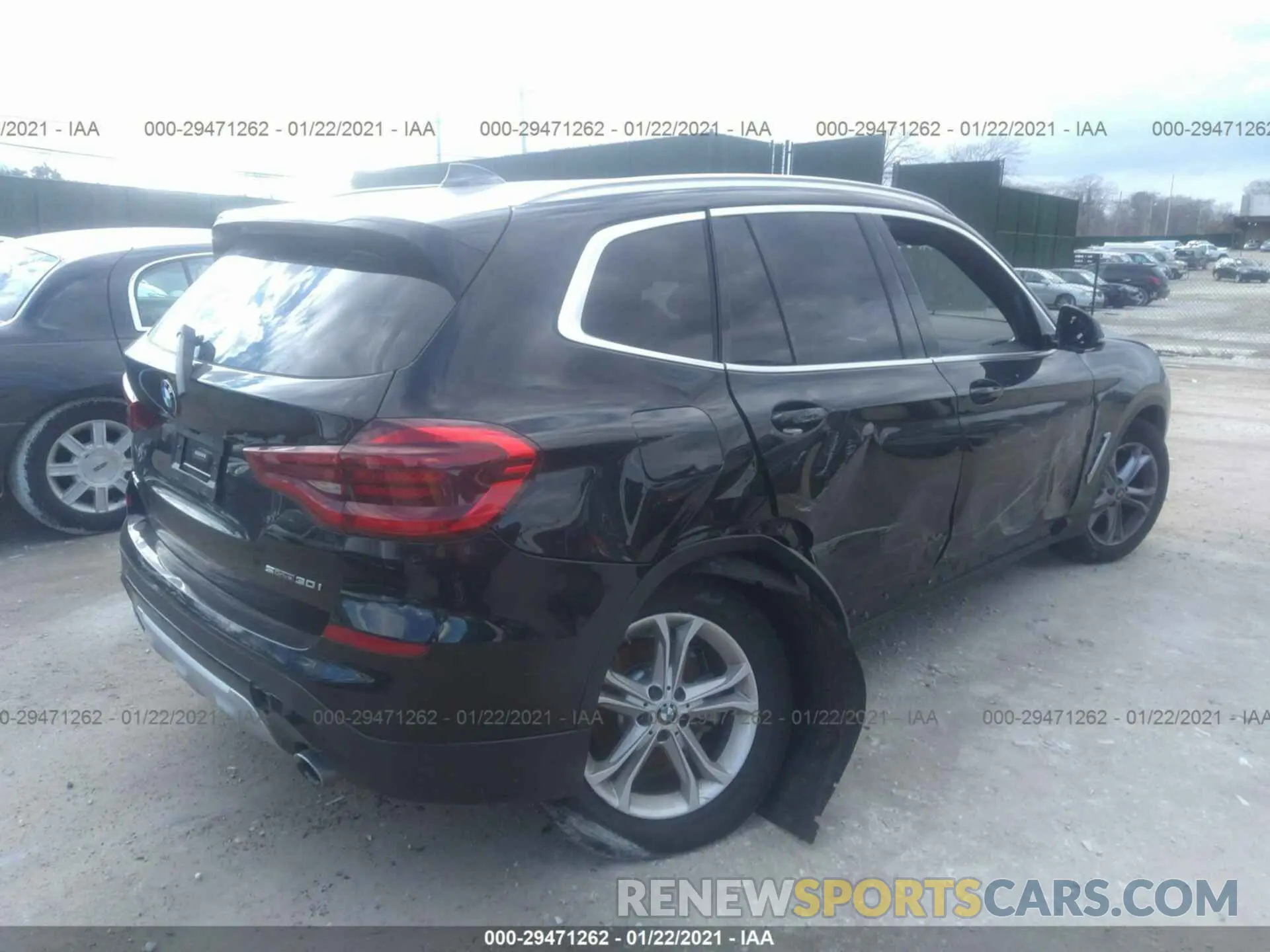 4 Photograph of a damaged car 5UXTY3C08L9C63275 BMW X3 2020