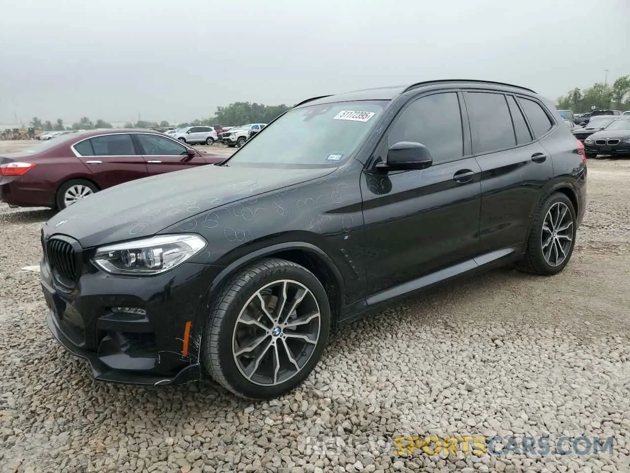1 Photograph of a damaged car 5UXTY3C08L9C80450 BMW X3 2020