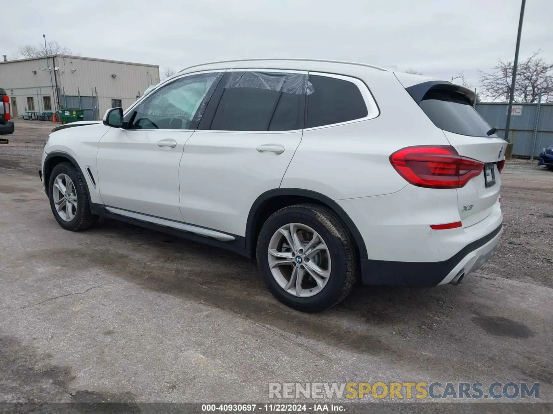 3 Photograph of a damaged car 5UXTY3C09L9B95231 BMW X3 2020