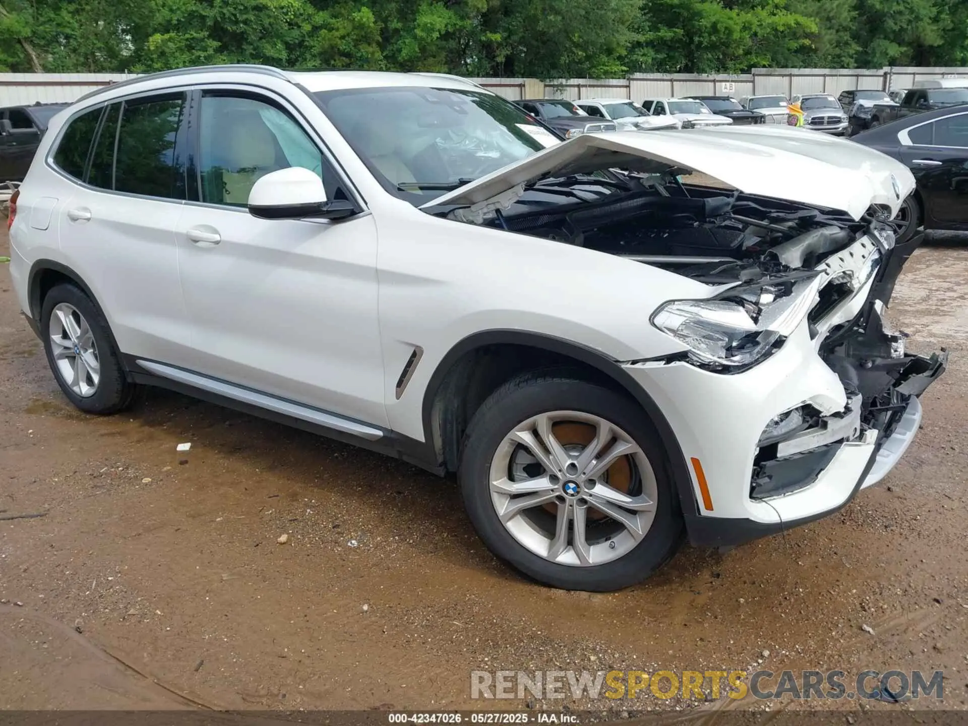 1 Photograph of a damaged car 5UXTY3C09LLU71701 BMW X3 2020