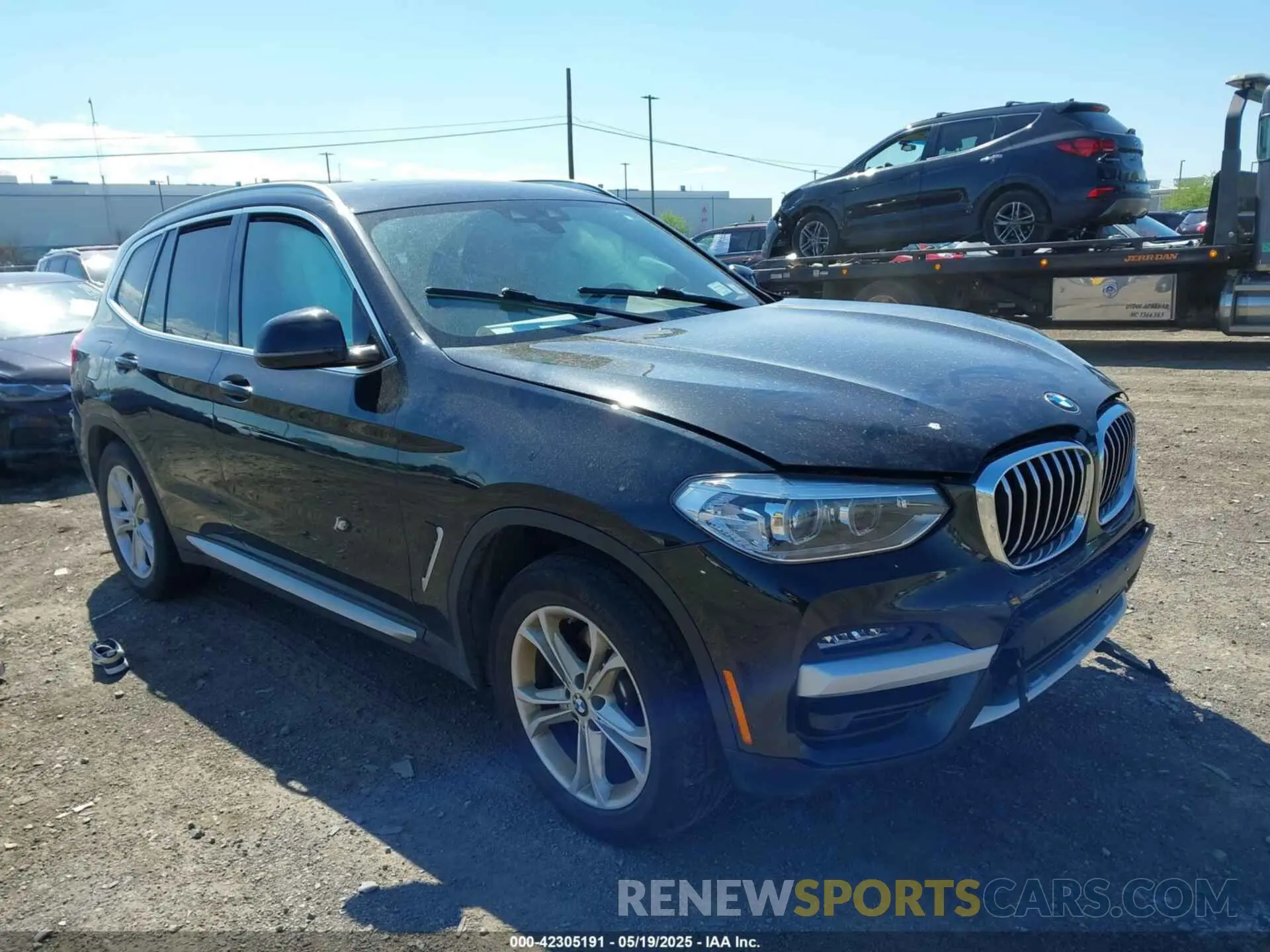 1 Photograph of a damaged car 5UXTY3C09LLU72718 BMW X3 2020