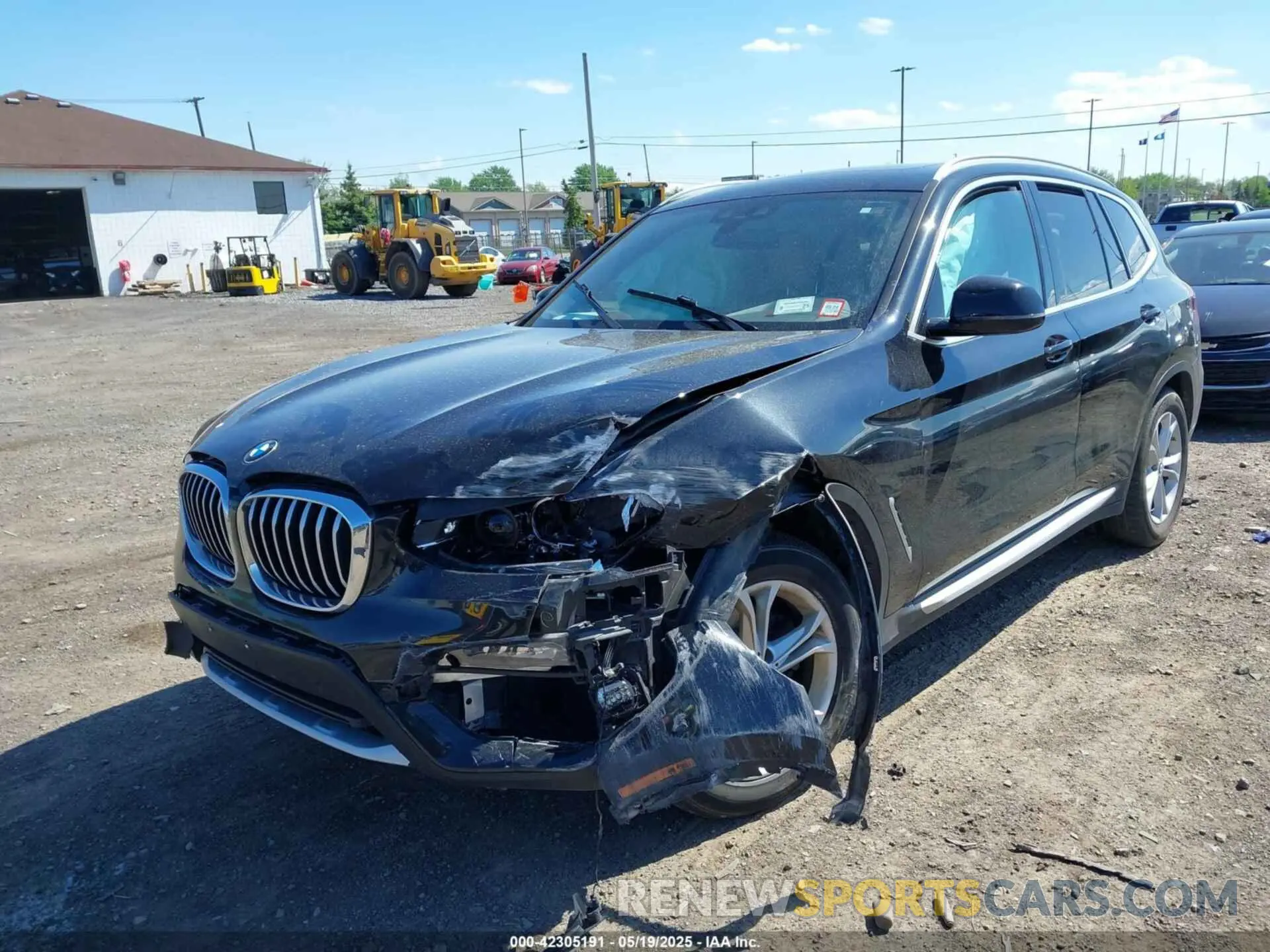 2 Photograph of a damaged car 5UXTY3C09LLU72718 BMW X3 2020
