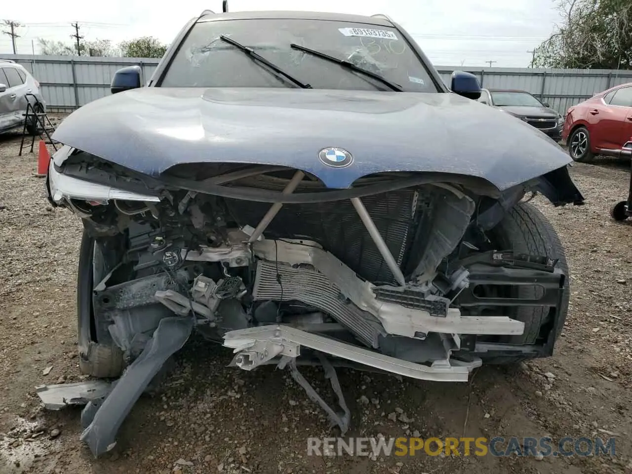 5 Фотография поврежденного автомобиля 5UXTY3C0XL9B08372 BMW X3 2020
