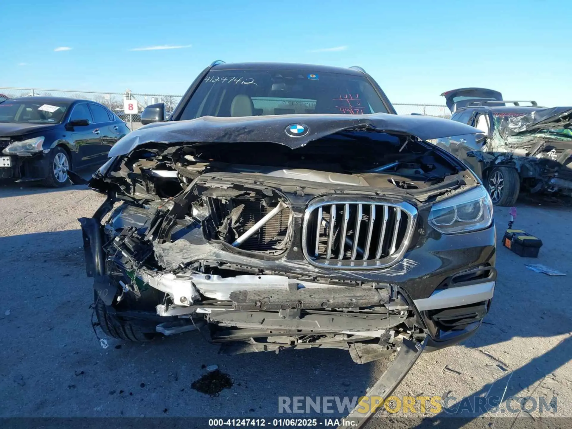 12 Photograph of a damaged car 5UXTY3C0XL9B25530 BMW X3 2020