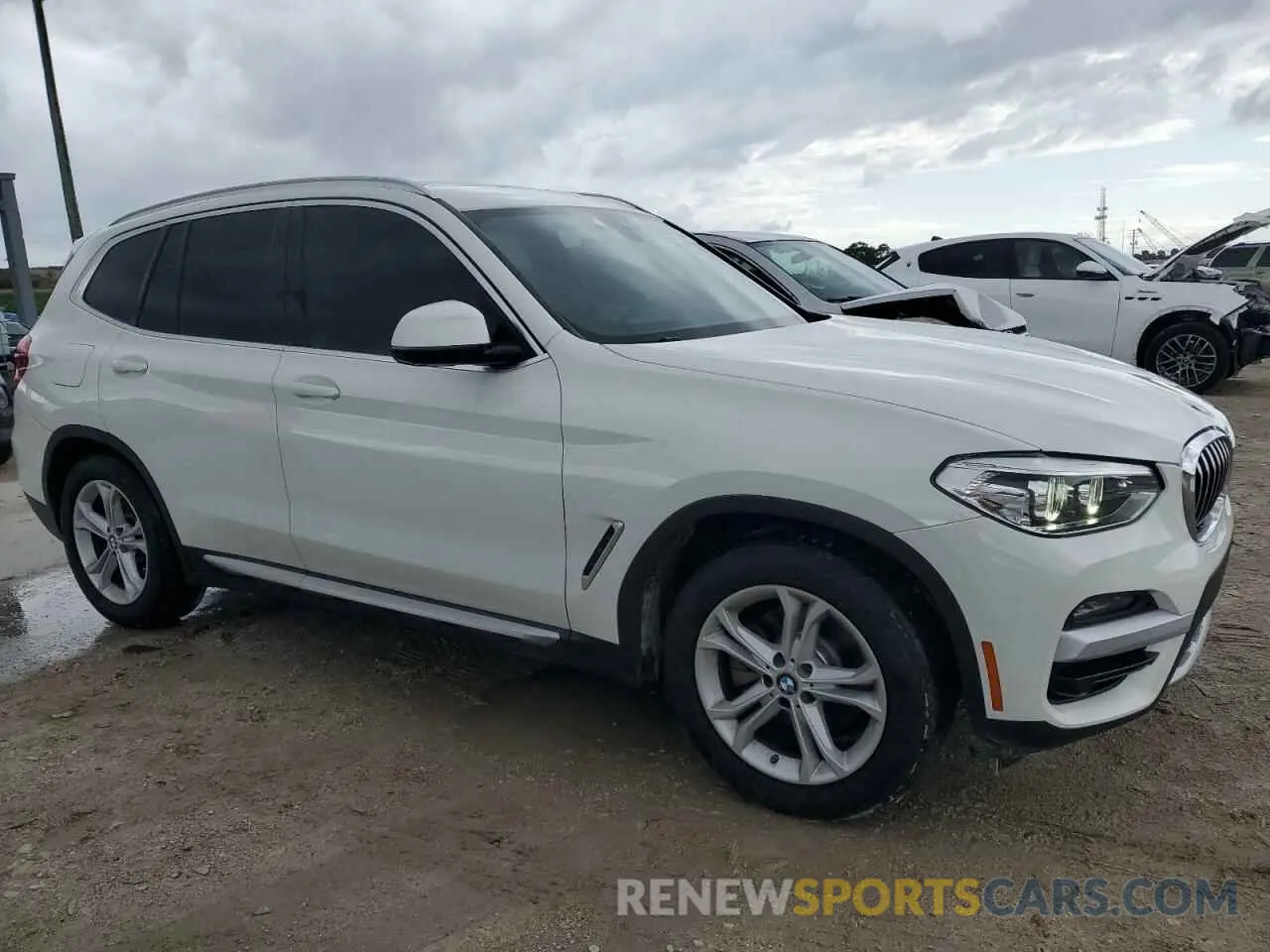 4 Фотография поврежденного автомобиля 5UXTY3C0XL9C16328 BMW X3 2020