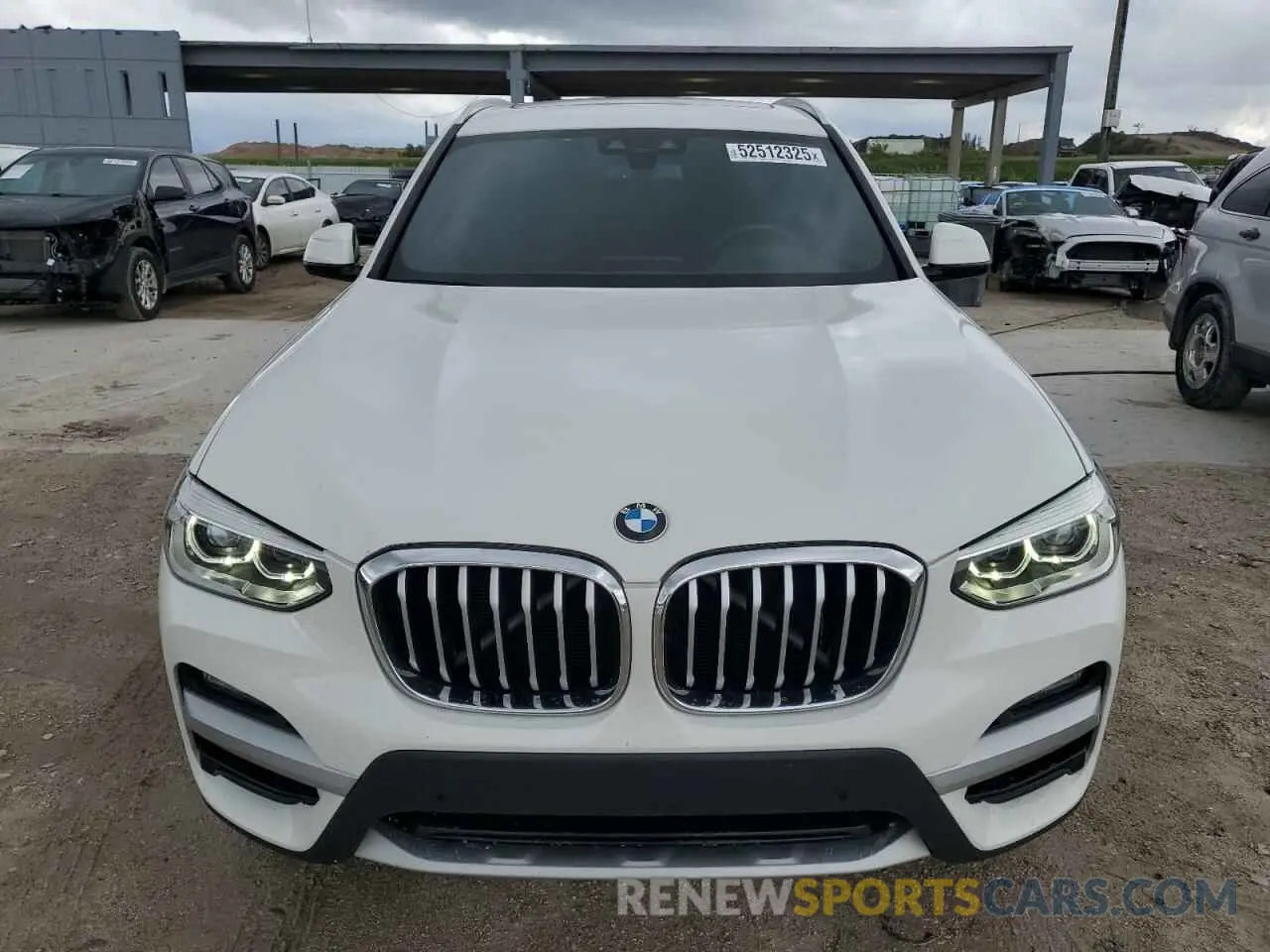 5 Фотография поврежденного автомобиля 5UXTY3C0XL9C16328 BMW X3 2020