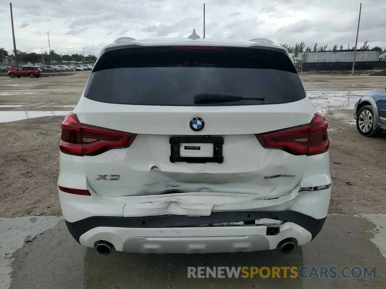 6 Фотография поврежденного автомобиля 5UXTY3C0XL9C16328 BMW X3 2020