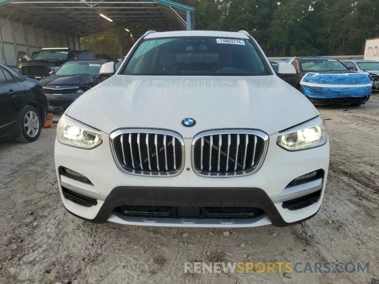 5 Photograph of a damaged car 5UXTY3C0XL9D57934 BMW X3 2020