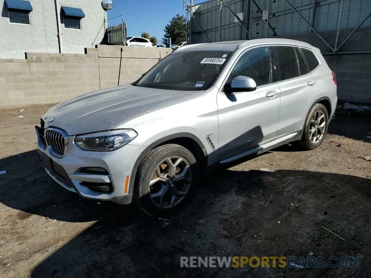 1 Фотография поврежденного автомобиля 5UXTY3C0XLLU70914 BMW X3 2020