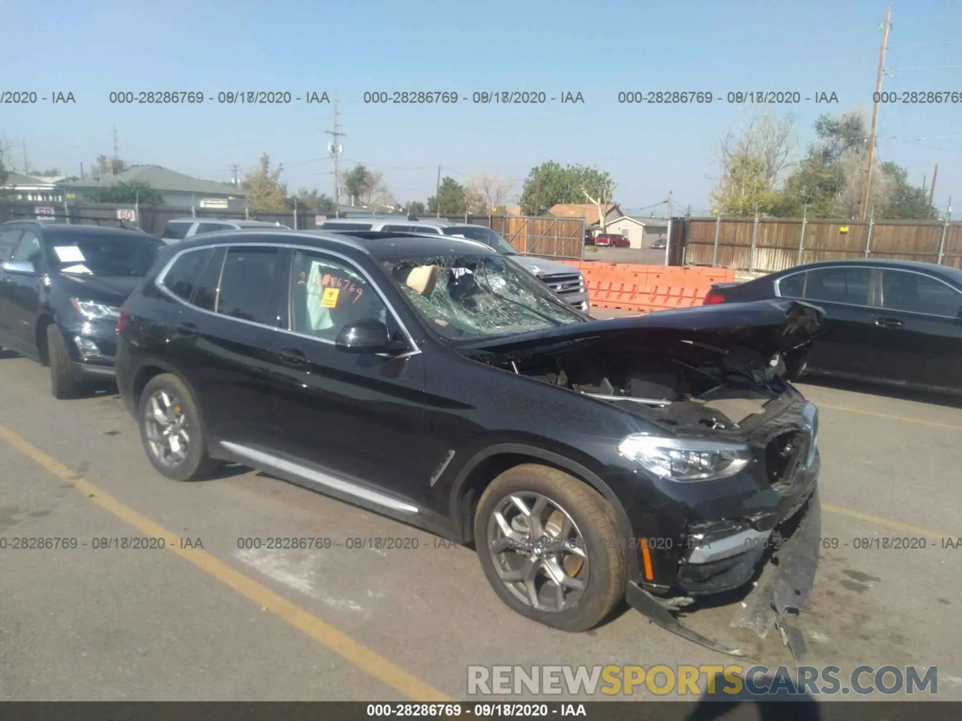 11 Photograph of a damaged car 5UXTY5C00L9B76031 BMW X3 2020
