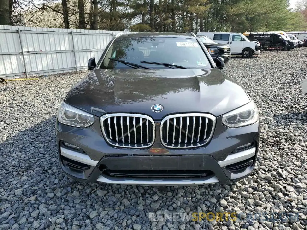 5 Photograph of a damaged car 5UXTY5C00L9B79155 BMW X3 2020