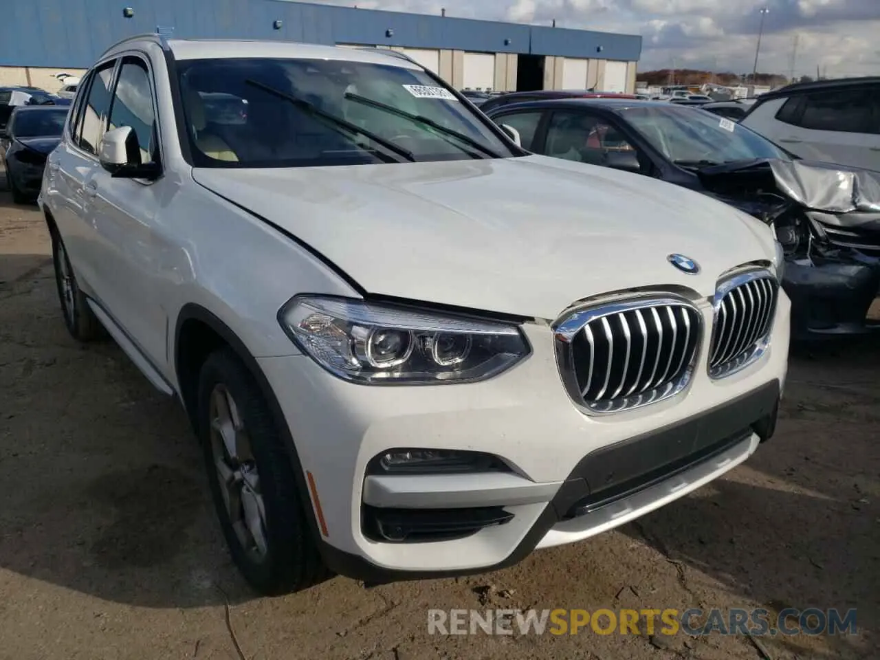 1 Фотография поврежденного автомобиля 5UXTY5C00L9C84990 BMW X3 2020