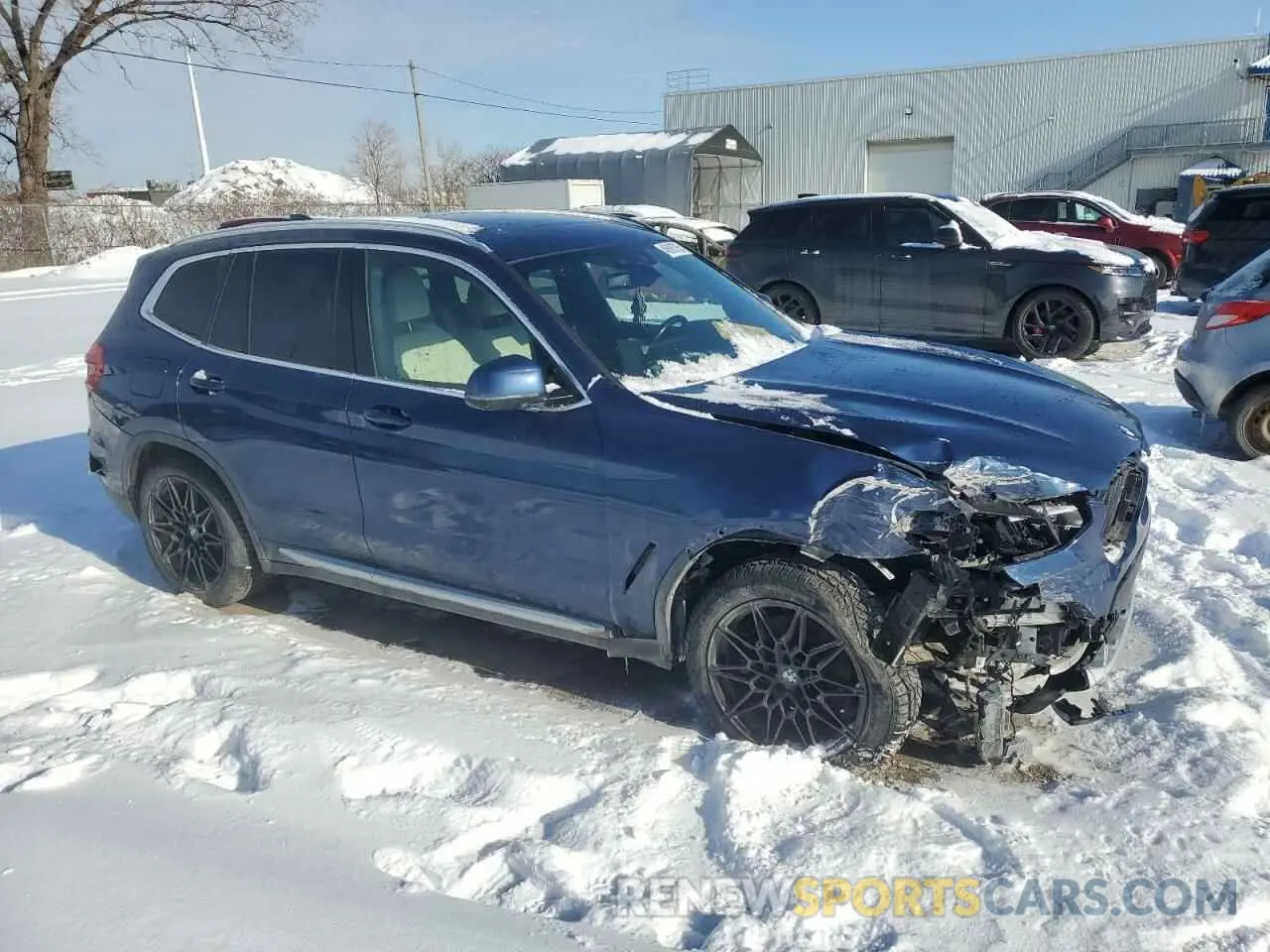 4 Photograph of a damaged car 5UXTY5C00L9D06759 BMW X3 2020