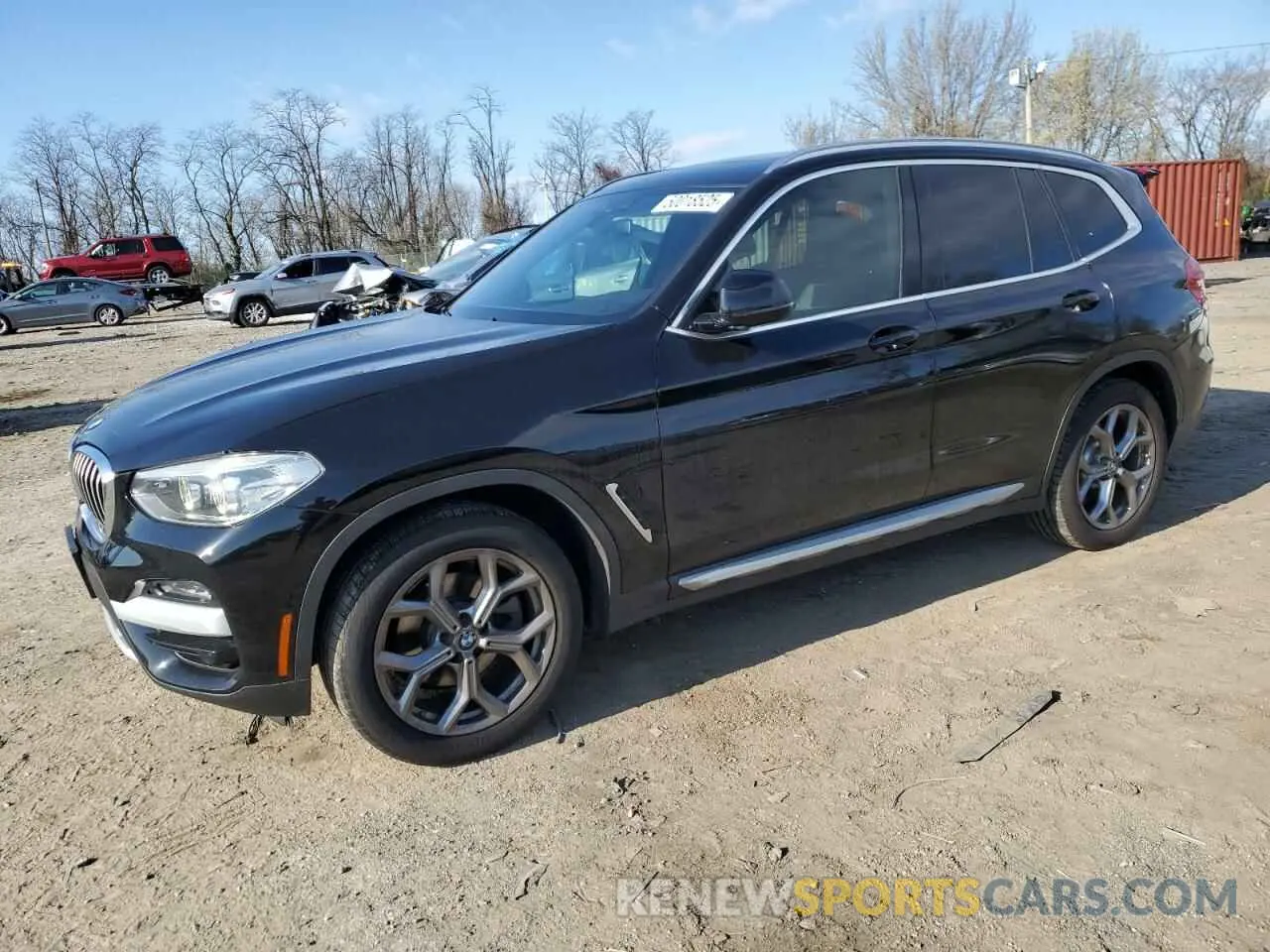 1 Photograph of a damaged car 5UXTY5C00LLT36229 BMW X3 2020