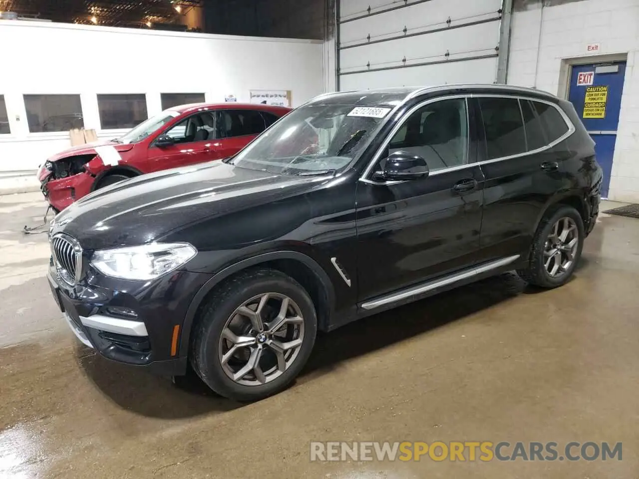 1 Photograph of a damaged car 5UXTY5C01L9D03594 BMW X3 2020