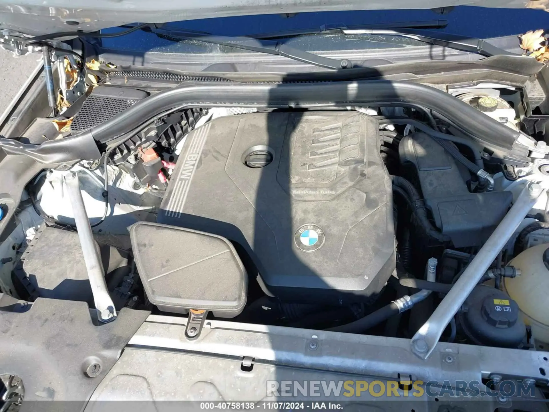 10 Фотография поврежденного автомобиля 5UXTY5C01L9D68395 BMW X3 2020