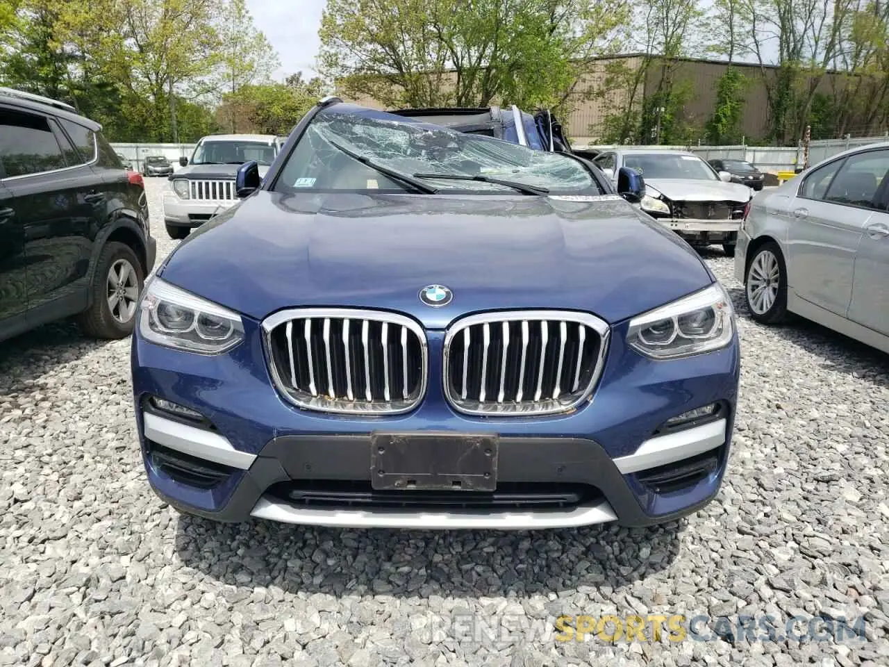 5 Фотография поврежденного автомобиля 5UXTY5C02L9B77570 BMW X3 2020