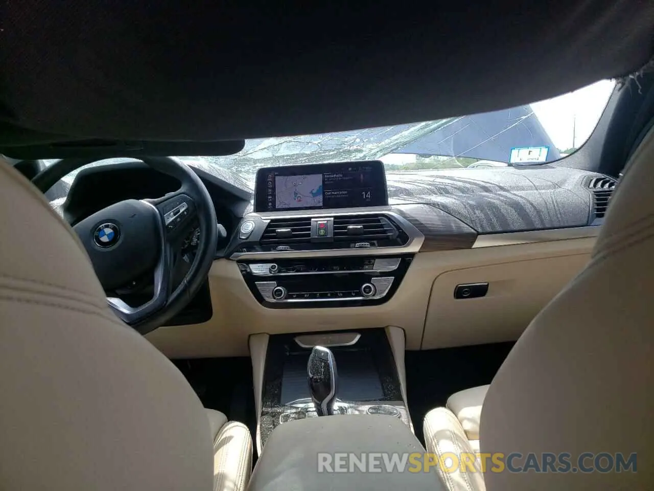 8 Фотография поврежденного автомобиля 5UXTY5C02L9B77570 BMW X3 2020