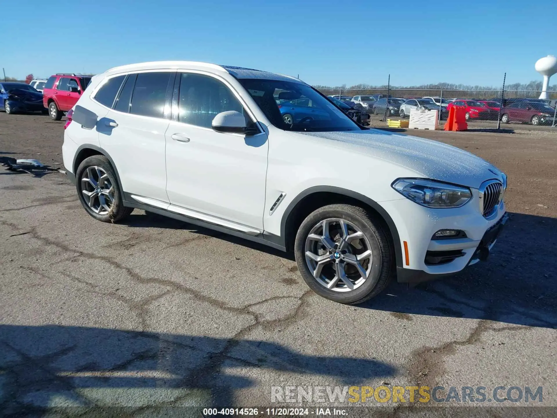 1 Photograph of a damaged car 5UXTY5C02L9D03572 BMW X3 2020