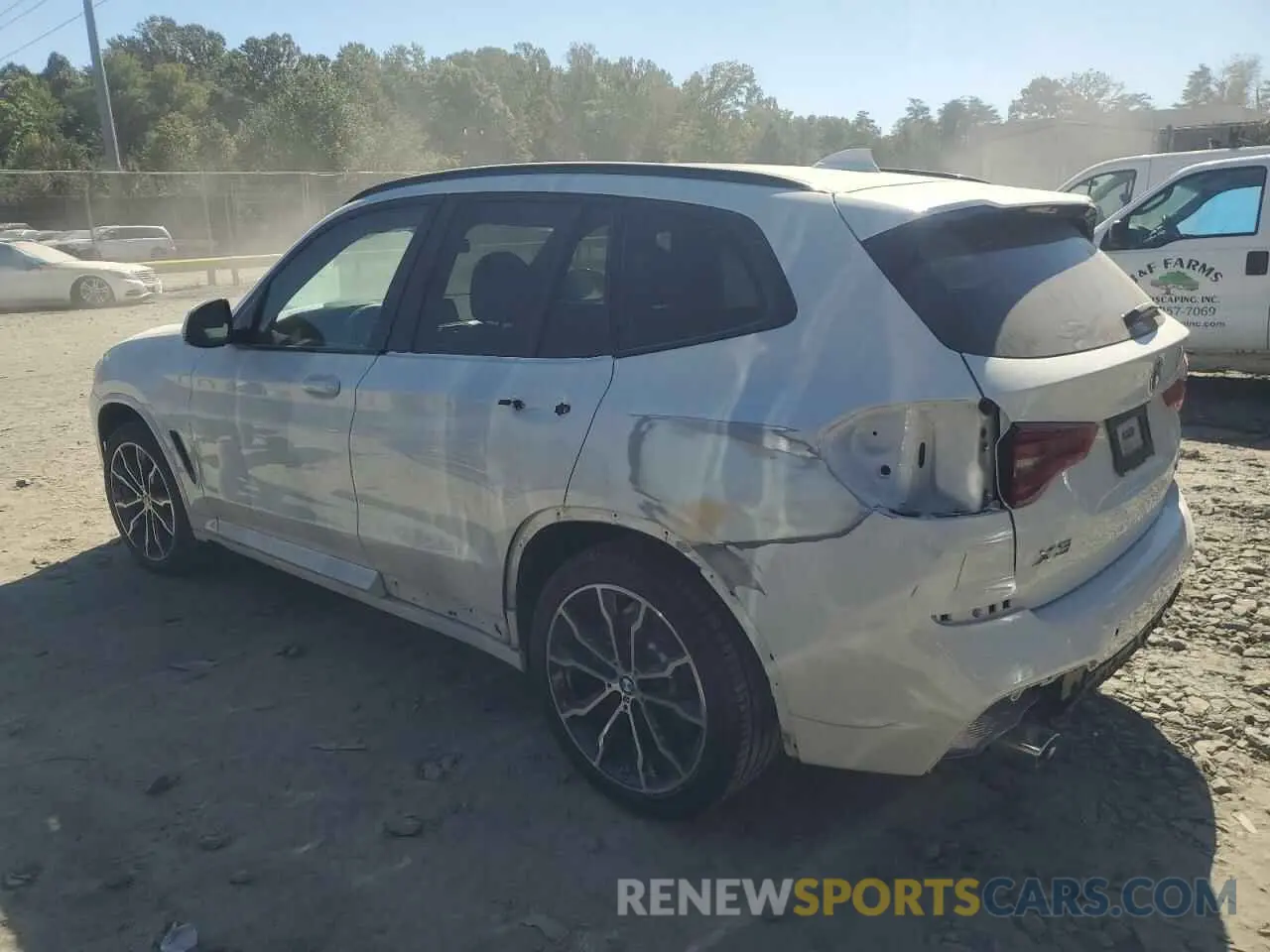 2 Photograph of a damaged car 5UXTY5C02L9D50181 BMW X3 2020