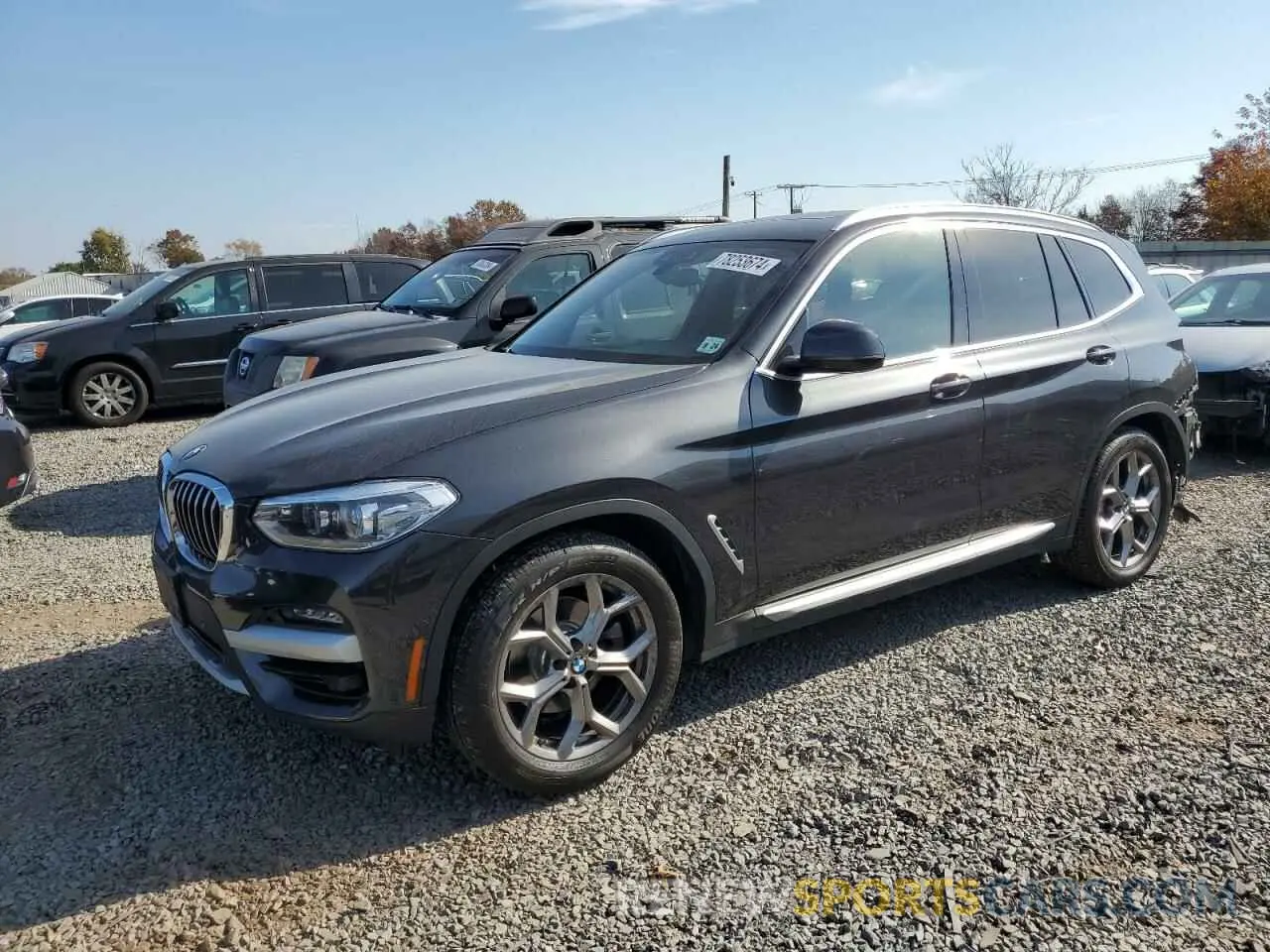 1 Фотография поврежденного автомобиля 5UXTY5C02LLT35230 BMW X3 2020