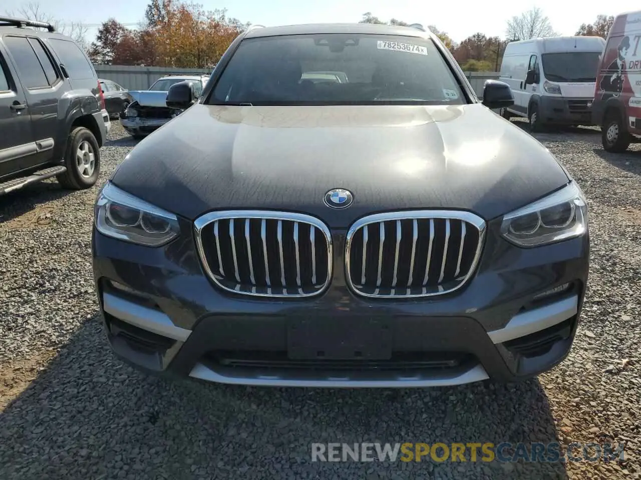 5 Фотография поврежденного автомобиля 5UXTY5C02LLT35230 BMW X3 2020