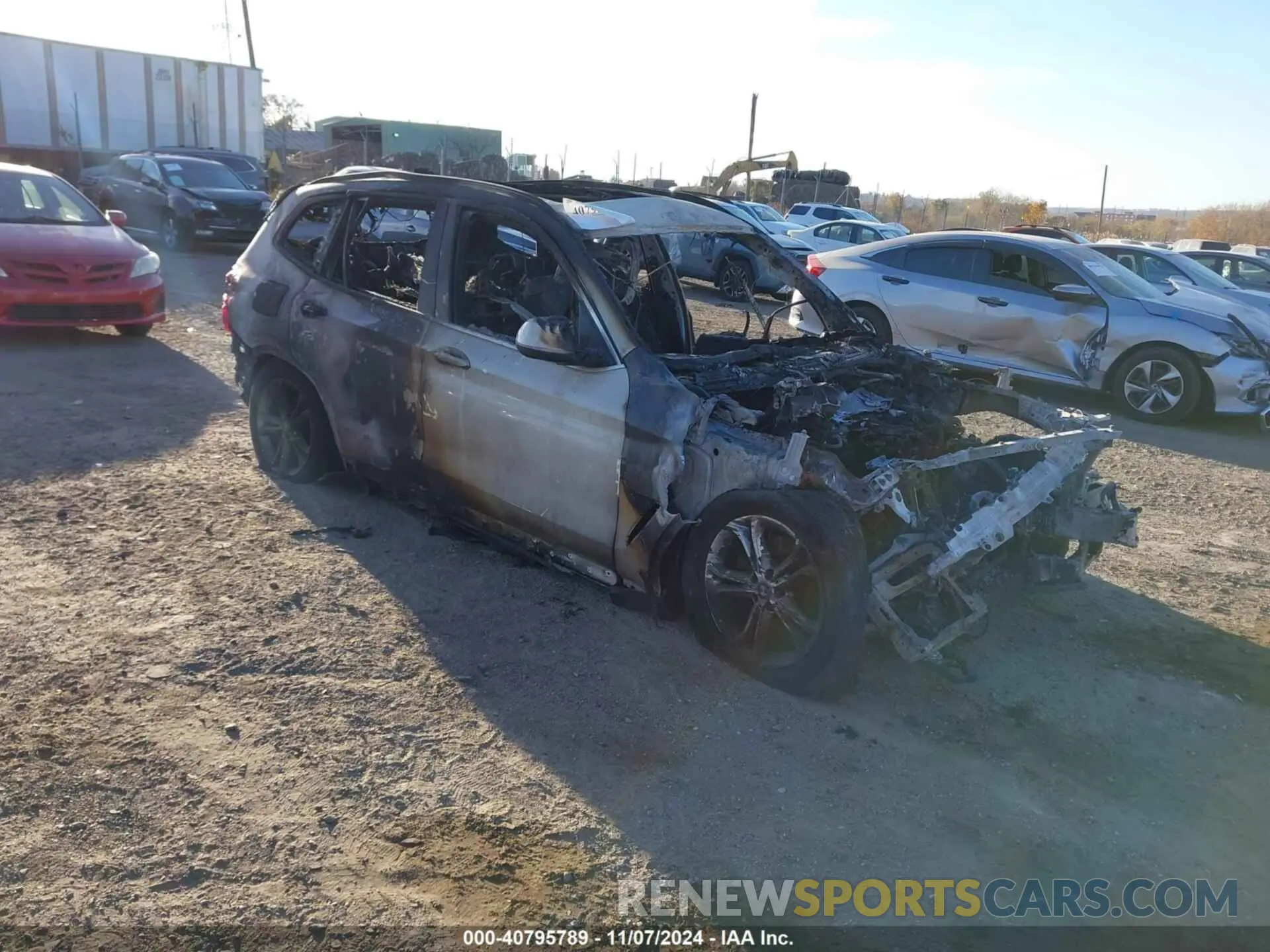 1 Photograph of a damaged car 5UXTY5C03L9B04224 BMW X3 2020