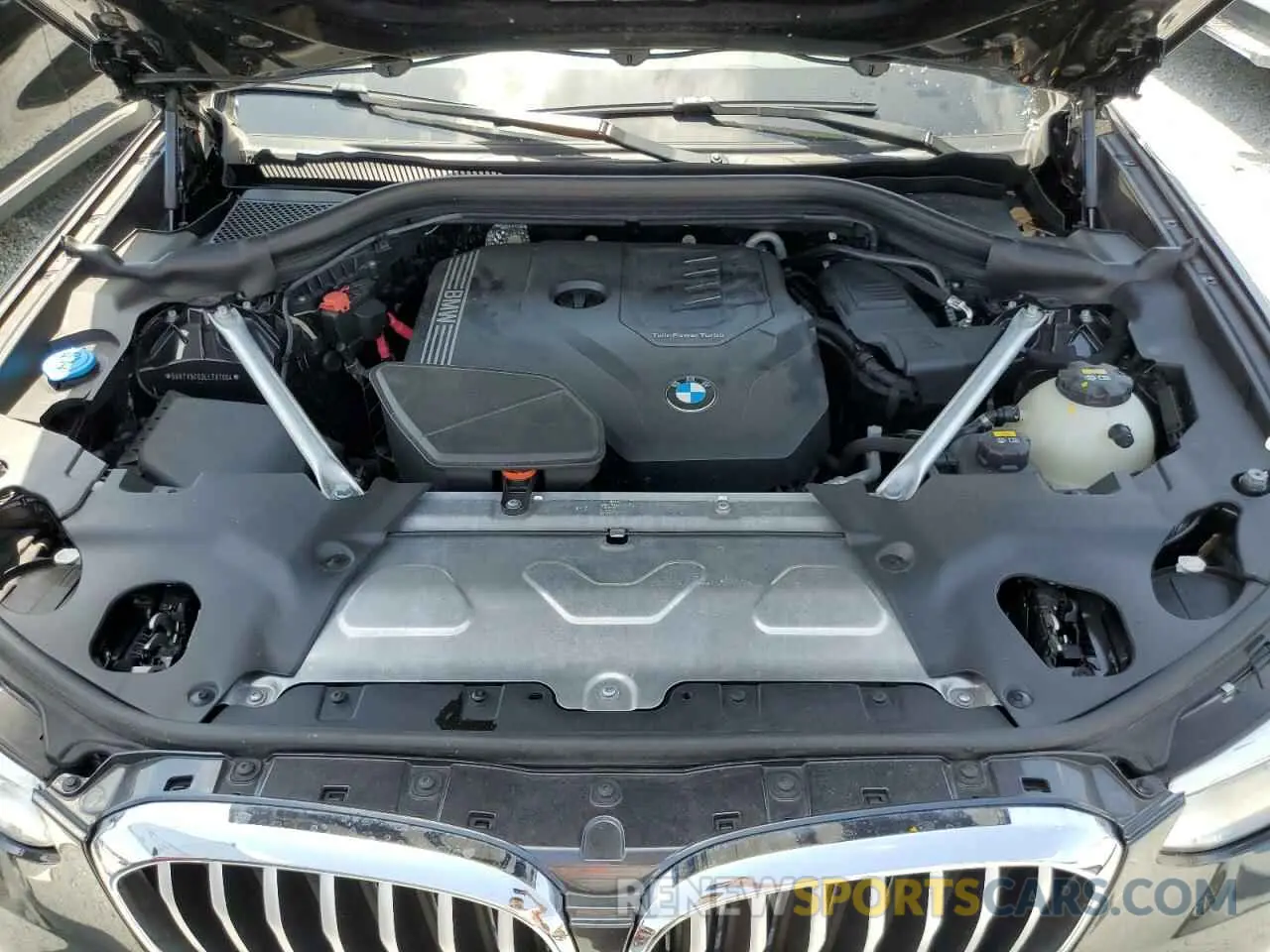 12 Фотография поврежденного автомобиля 5UXTY5C03LLT37004 BMW X3 2020