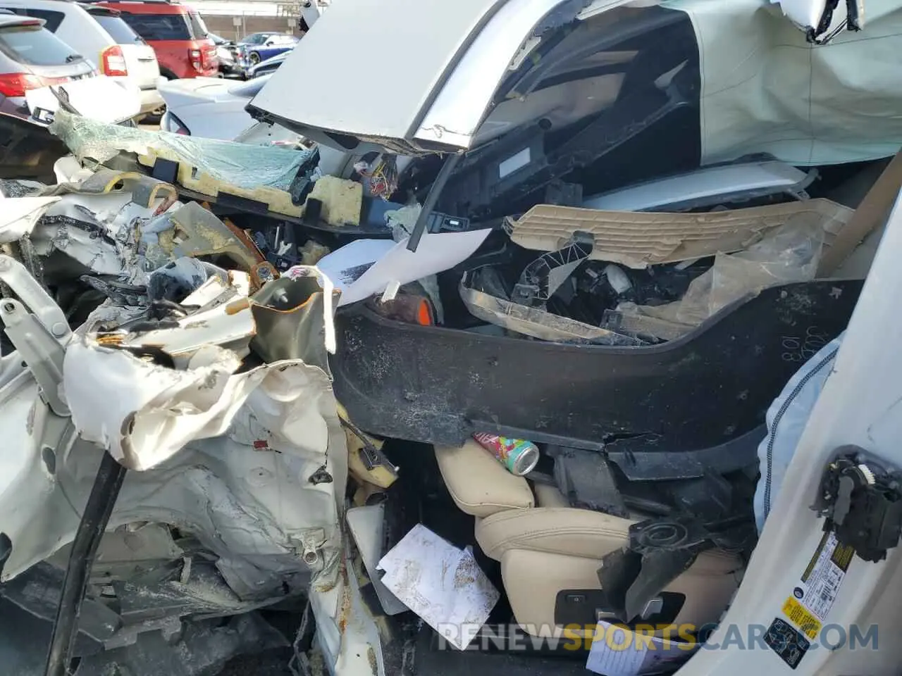 7 Photograph of a damaged car 5UXTY5C04L9B04359 BMW X3 2020