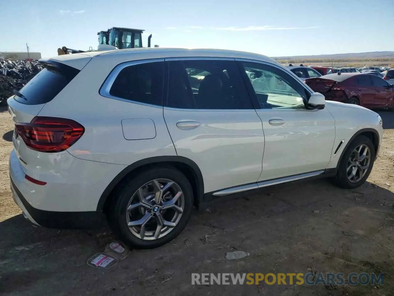 3 Фотография поврежденного автомобиля 5UXTY5C04L9C12383 BMW X3 2020