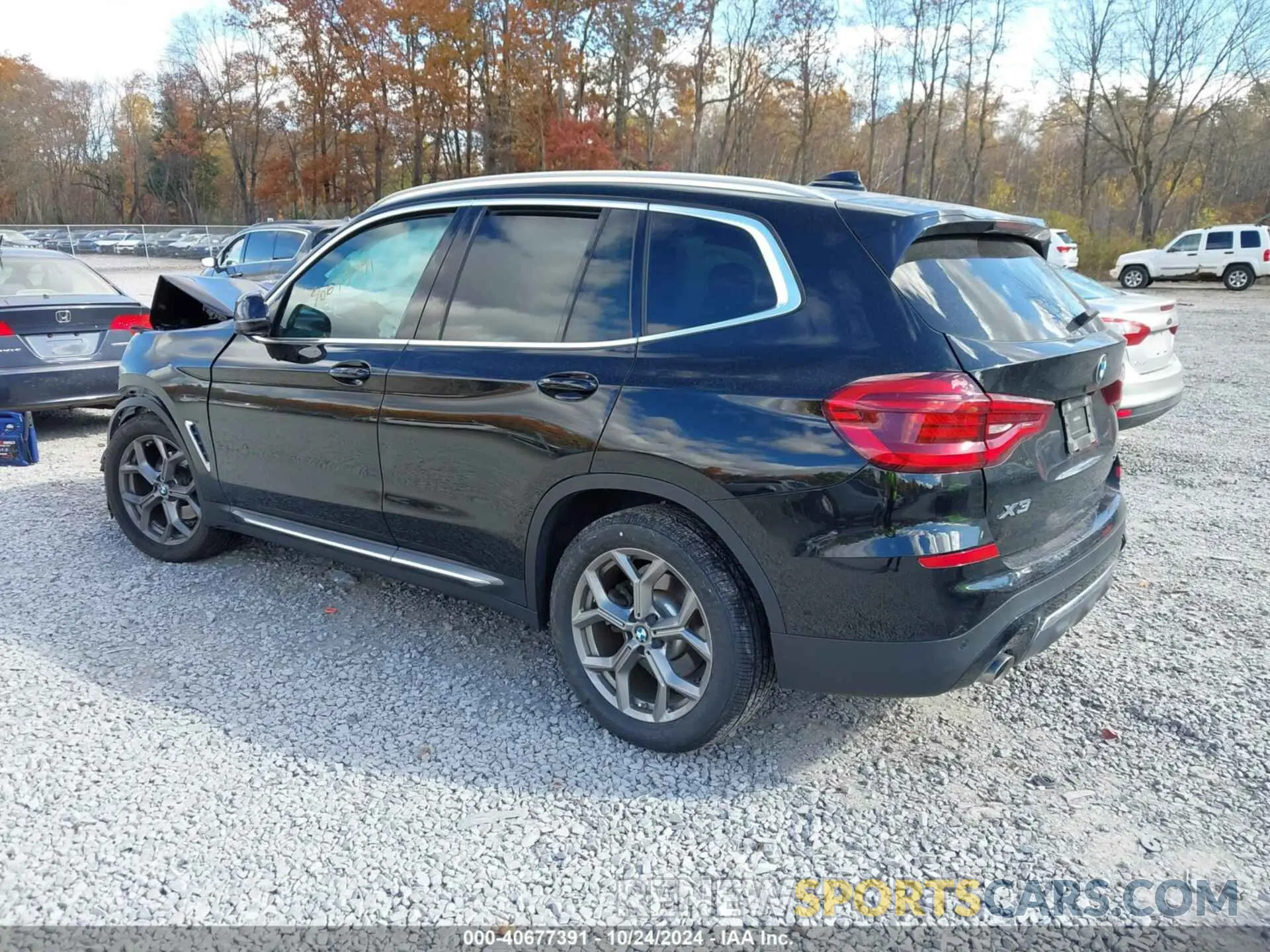 3 Photograph of a damaged car 5UXTY5C05LLT36453 BMW X3 2020