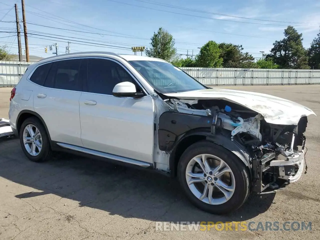 4 Photograph of a damaged car 5UXTY5C06L9B93142 BMW X3 2020