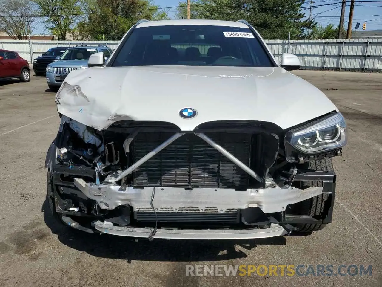 5 Photograph of a damaged car 5UXTY5C06L9B93142 BMW X3 2020