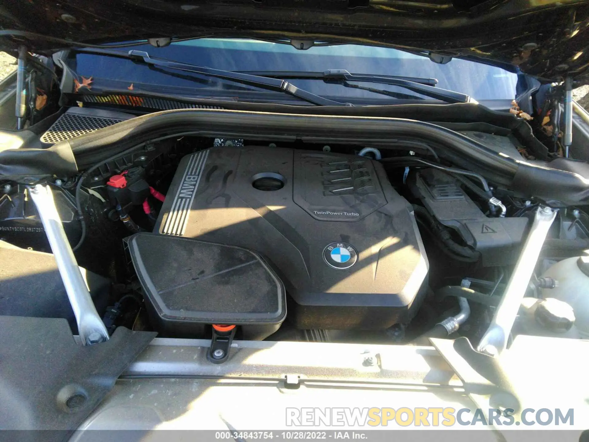 10 Photograph of a damaged car 5UXTY5C07L9B37257 BMW X3 2020