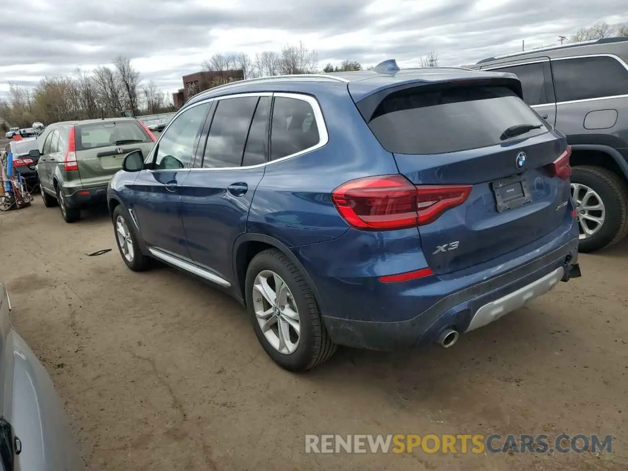 2 Photograph of a damaged car 5UXTY5C07L9C85165 BMW X3 2020