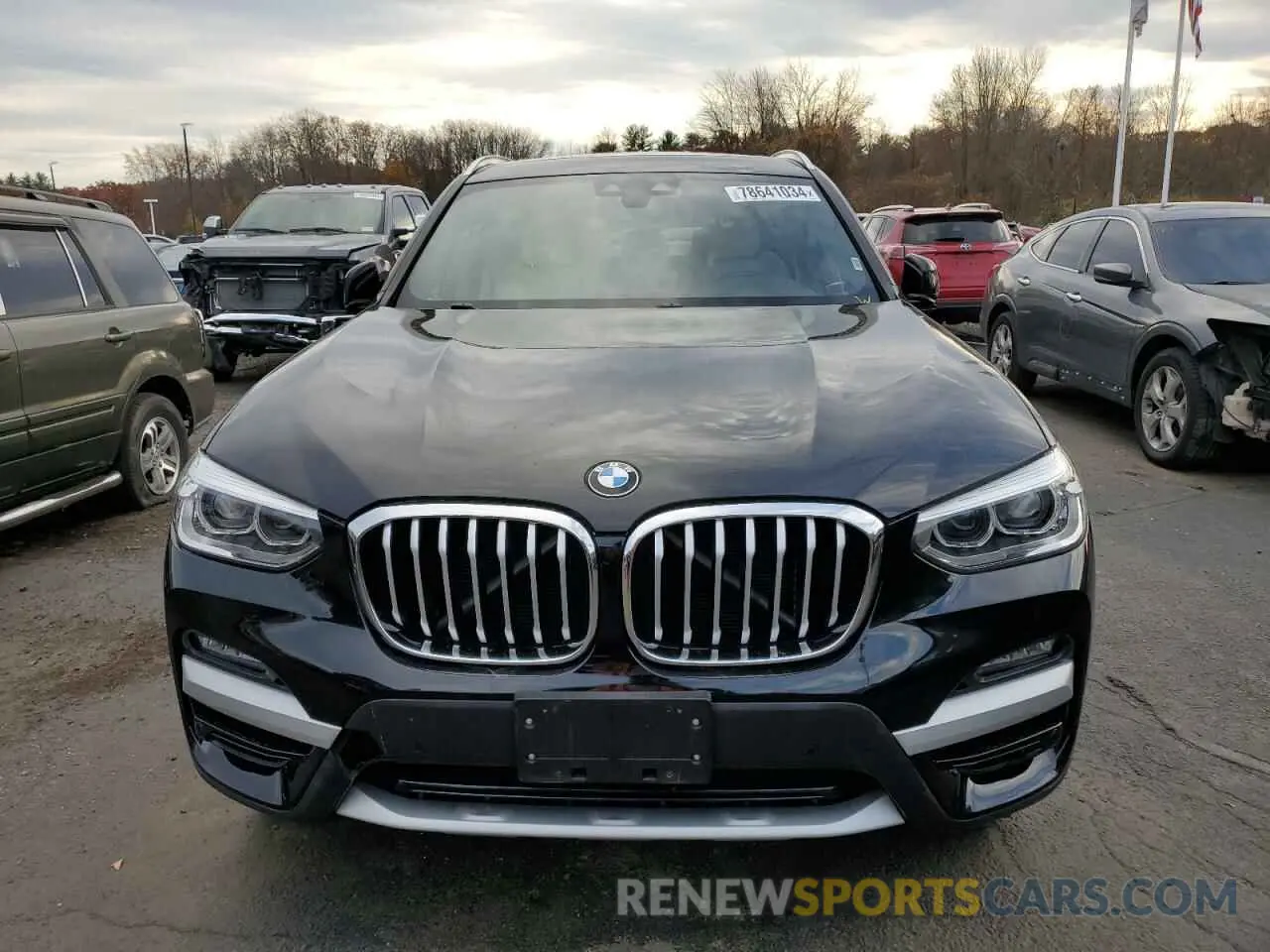 5 Фотография поврежденного автомобиля 5UXTY5C08L9B76696 BMW X3 2020
