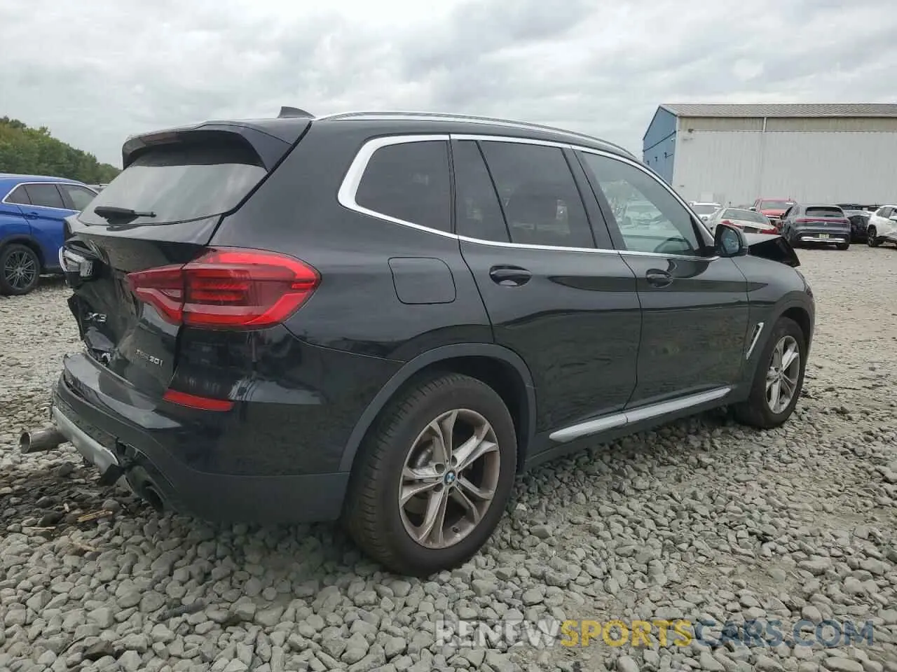 3 Photograph of a damaged car 5UXTY5C08L9C04044 BMW X3 2020