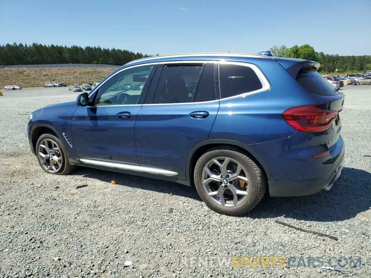 2 Фотография поврежденного автомобиля 5UXTY5C08L9C59092 BMW X3 2020
