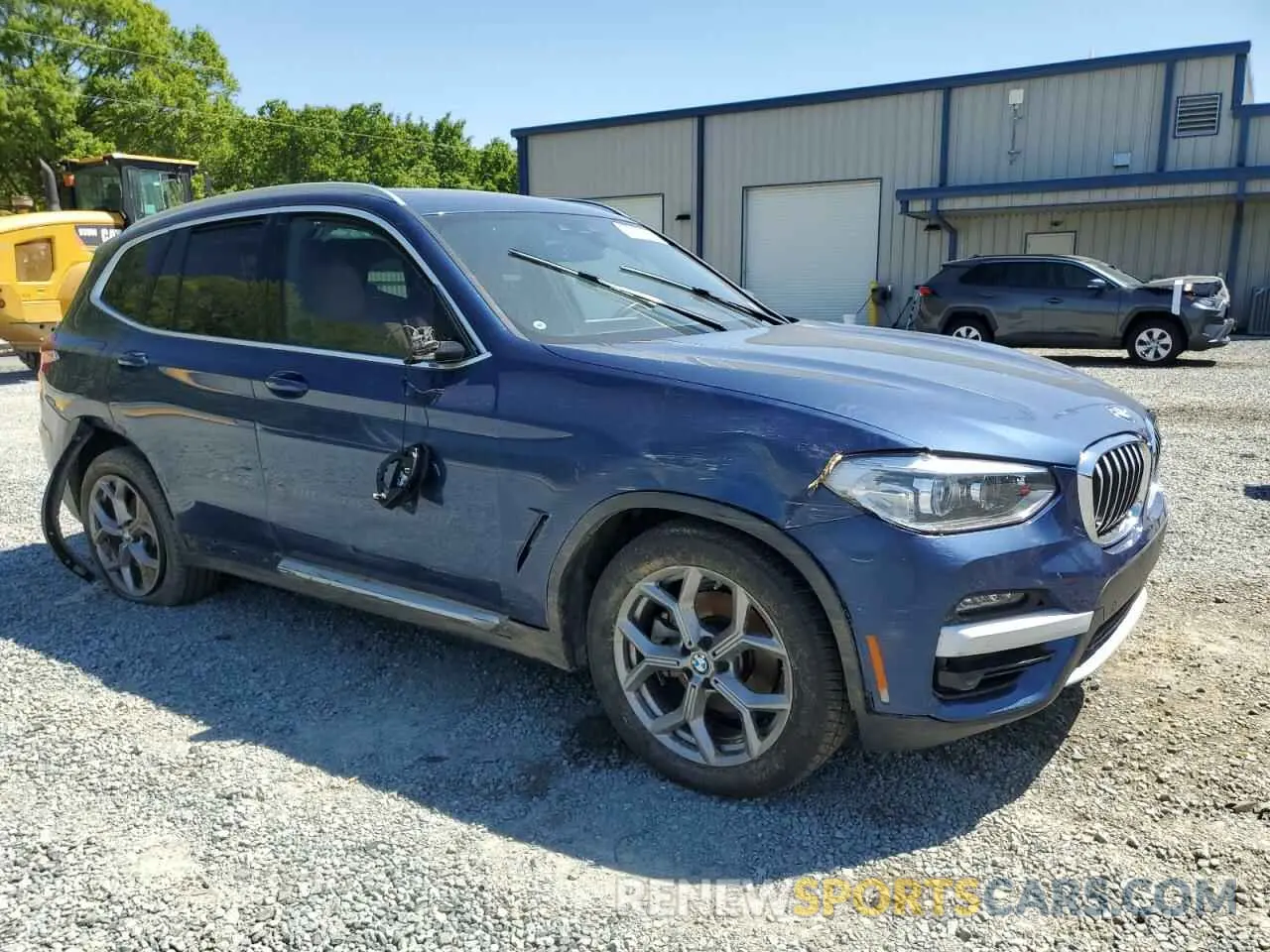 4 Фотография поврежденного автомобиля 5UXTY5C08L9C59092 BMW X3 2020