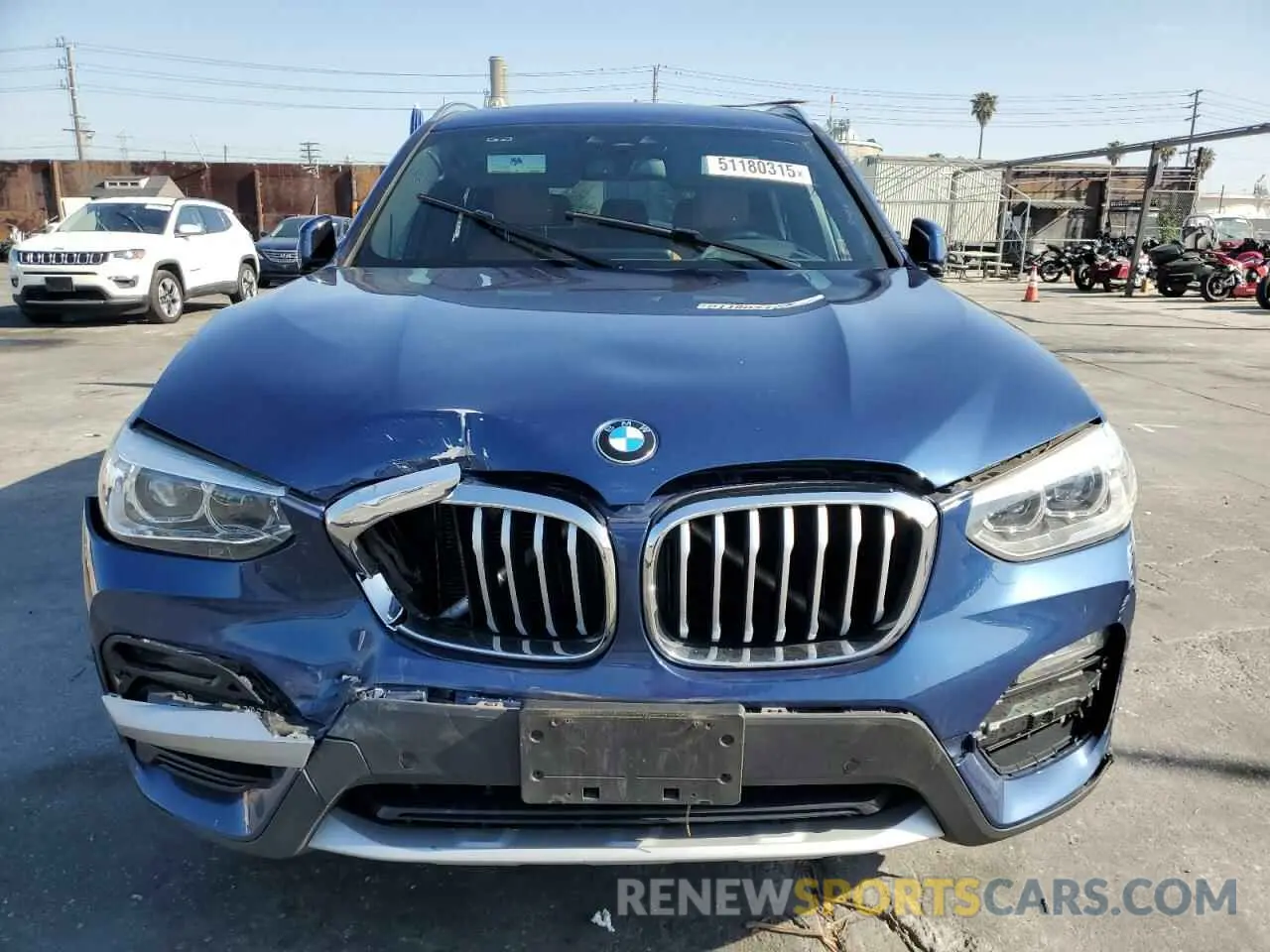 5 Photograph of a damaged car 5UXTY5C08L9C71212 BMW X3 2020