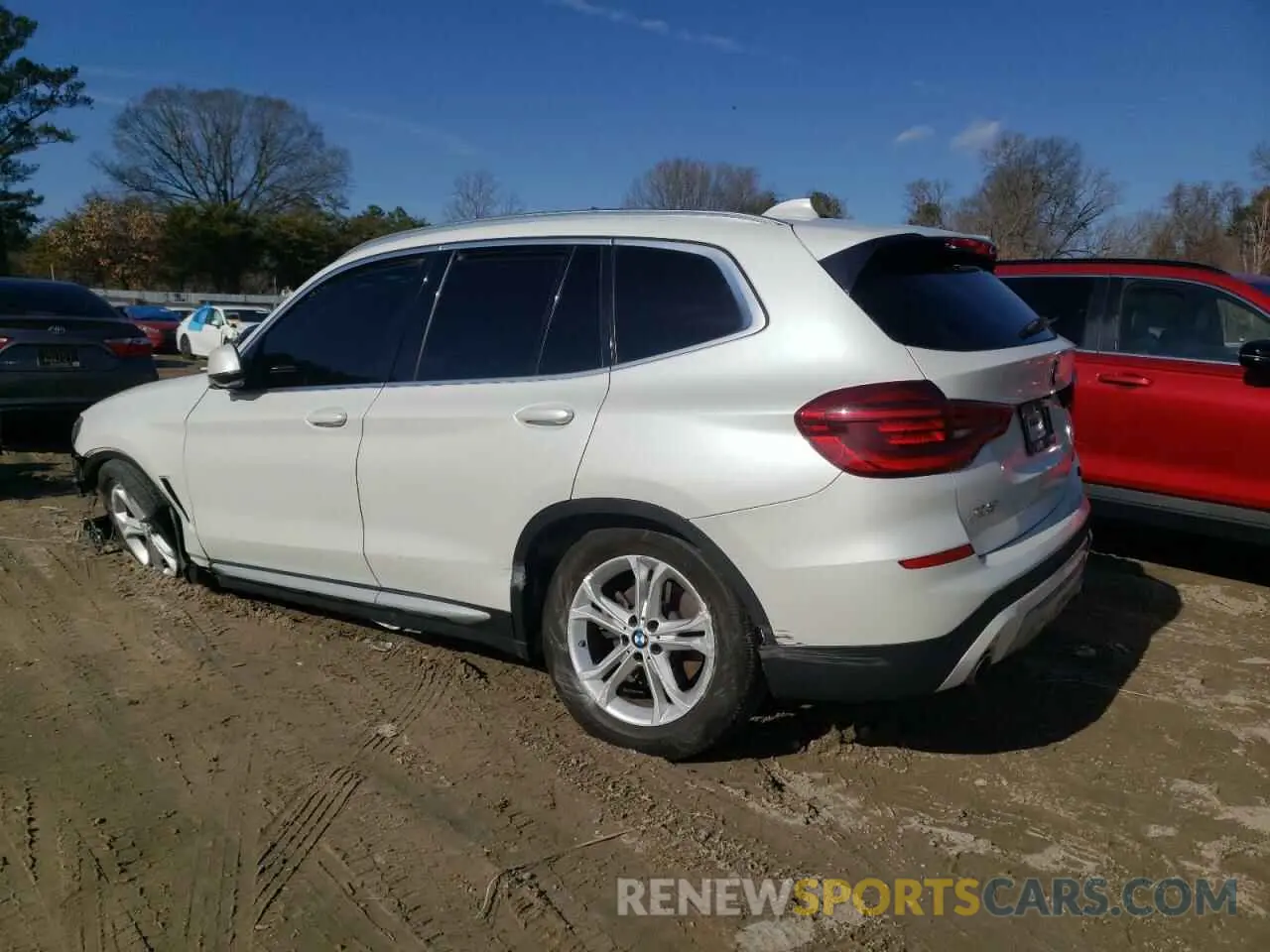 2 Photograph of a damaged car 5UXTY5C08LLT38259 BMW X3 2020