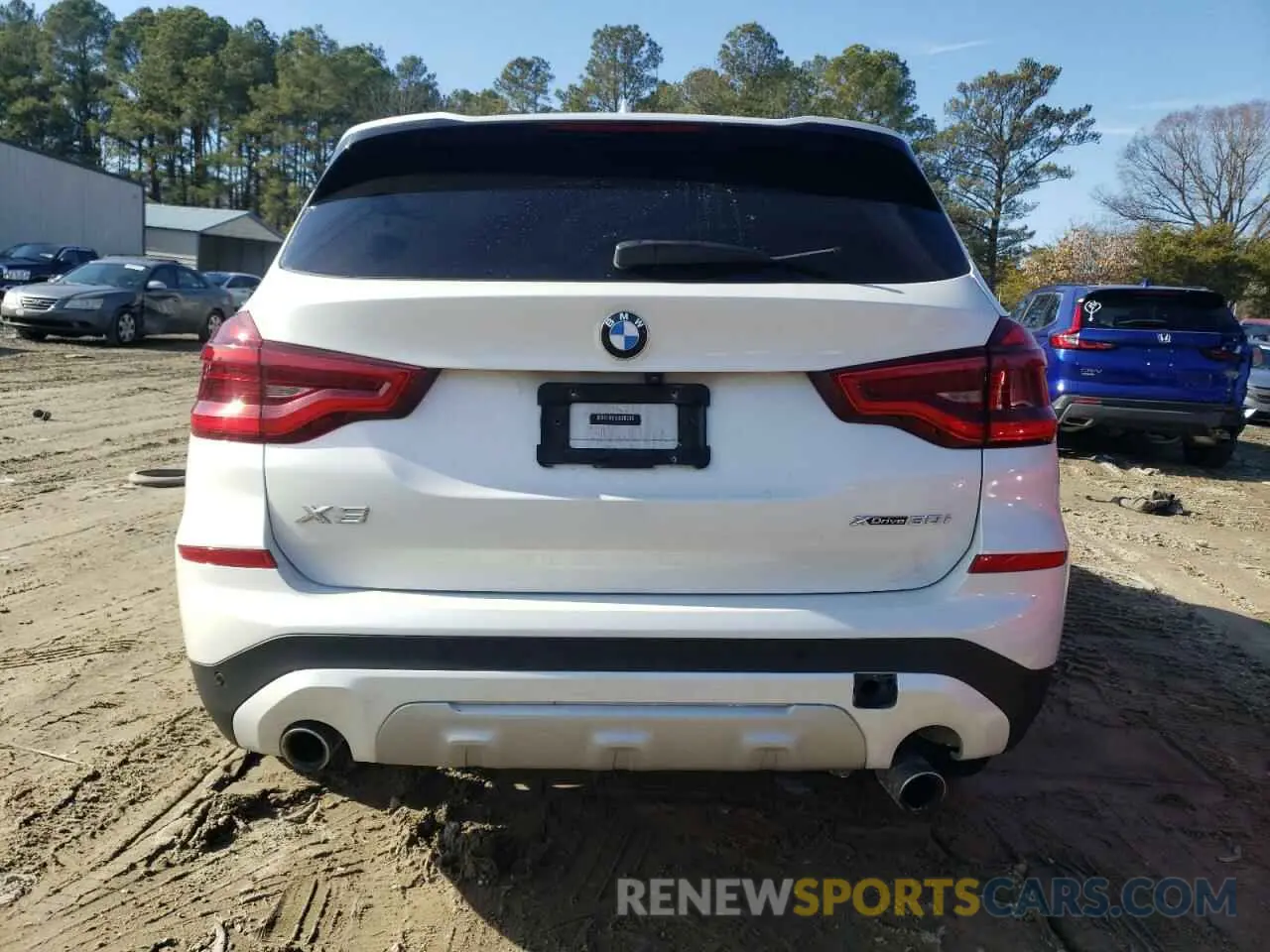 6 Photograph of a damaged car 5UXTY5C08LLT38259 BMW X3 2020