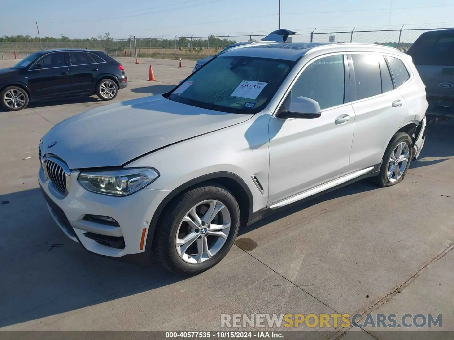 2 Photograph of a damaged car 5UXTY5C08LLT38522 BMW X3 2020