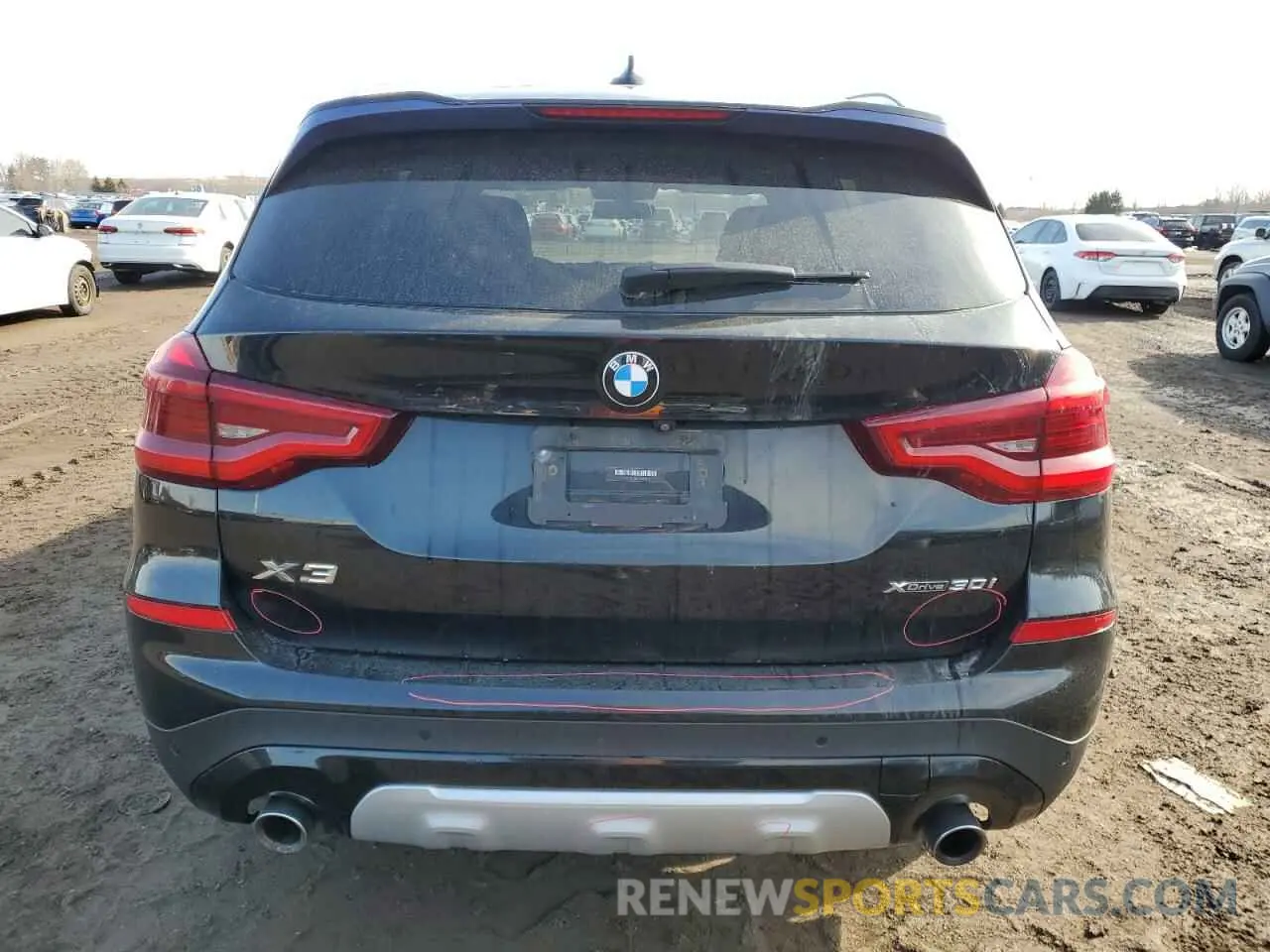 6 Photograph of a damaged car 5UXTY5C09L9B72382 BMW X3 2020